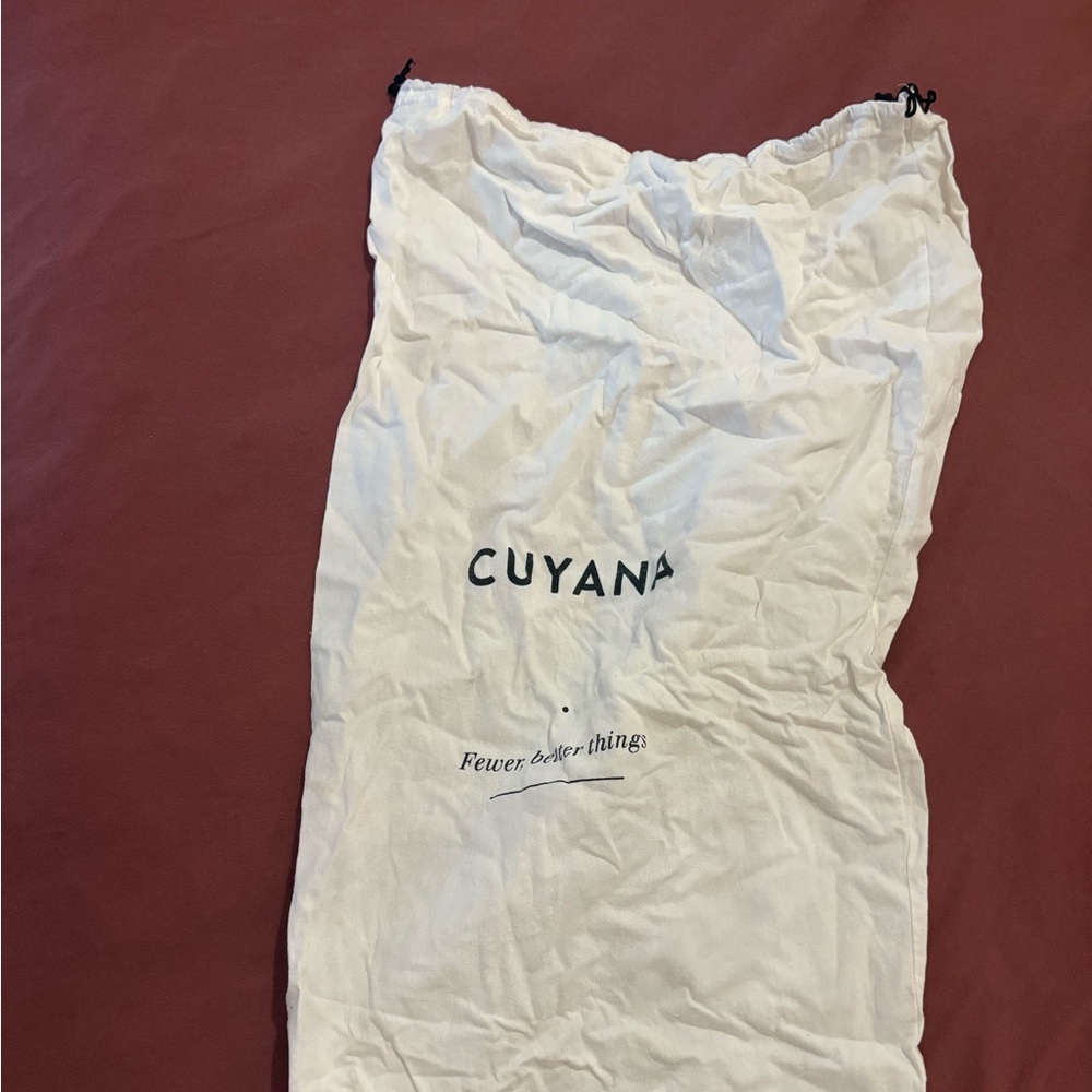 Cuyana tall easy tote in cappuccino - Picture 11 of 16
